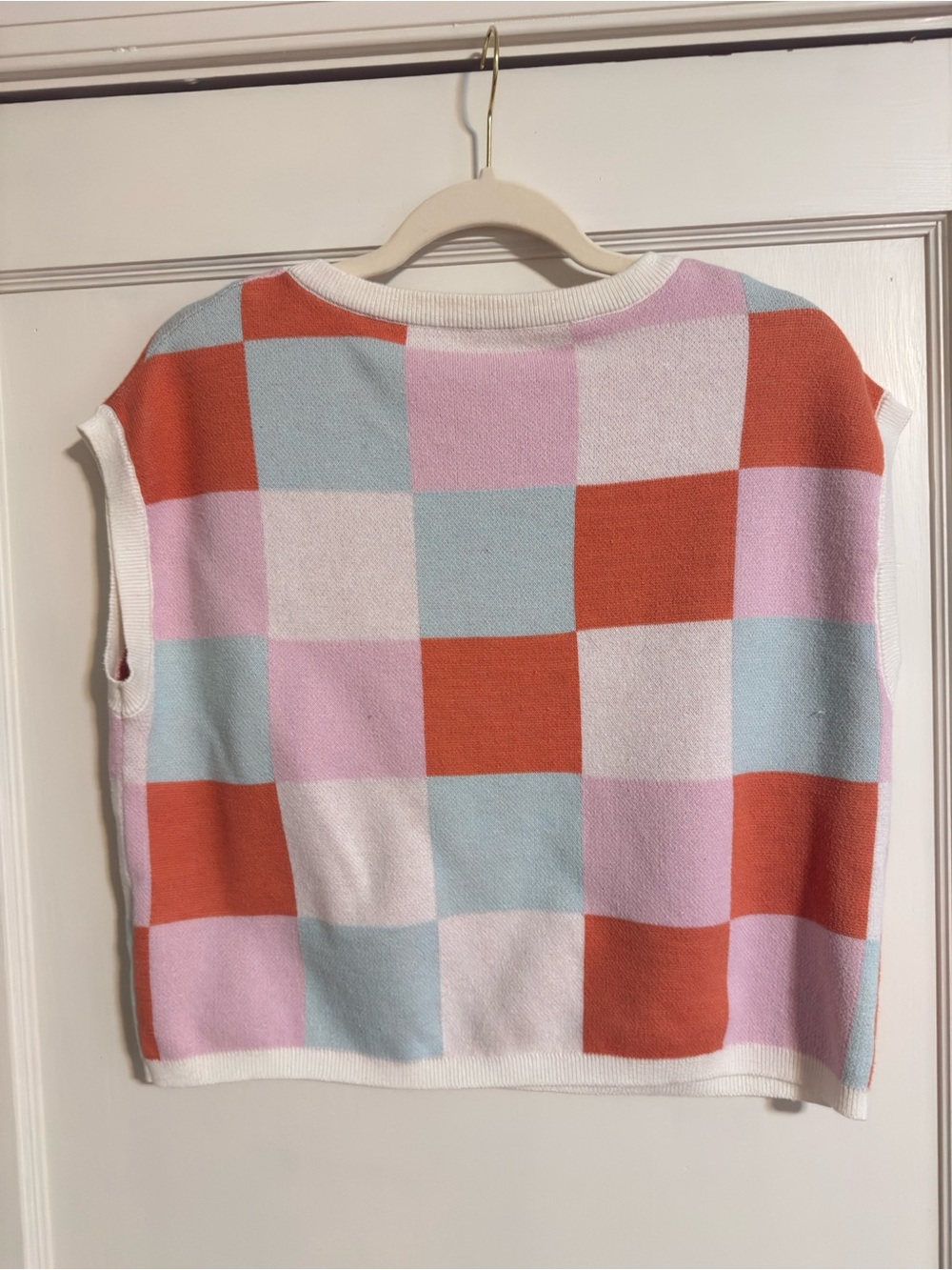 Women's Color Block Sweater - Picture 2 of 3